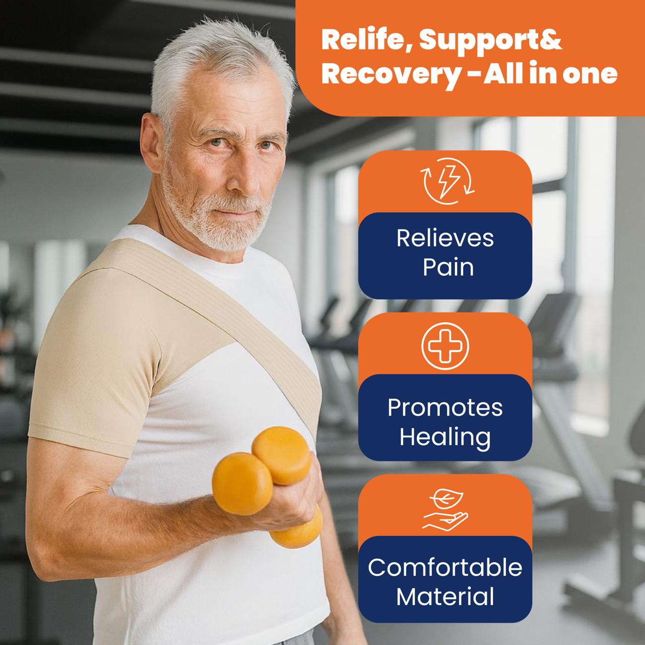 Stabilix حل ذكي لدعم وضعية الكتف أثناء النوم