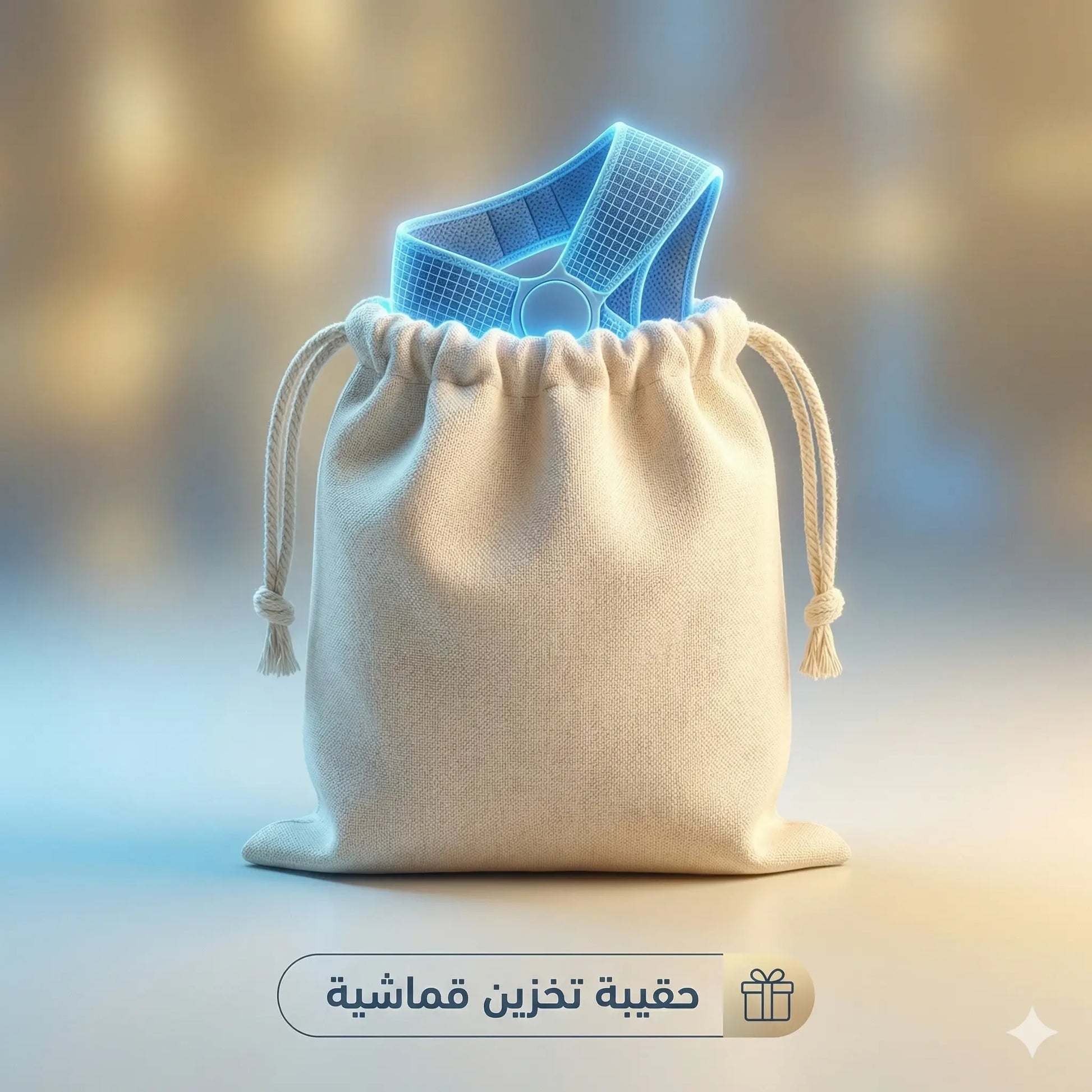 حقيبة تخزين قماشية