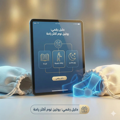 دليل رقمي: روتين نوم أكثر راحة